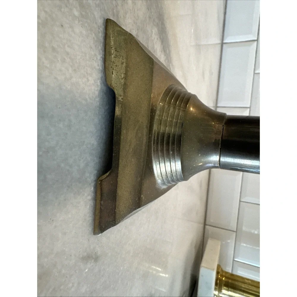 Vintage Brass Hurricane Lamp 20in Tall ES0002